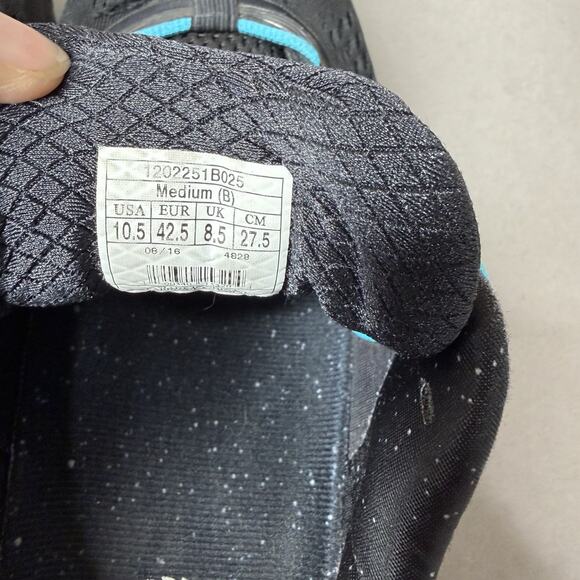 Brooks Ghost 9 Women's Size 10.5 B (Medium) Running Shoes Black Space Teal - Picture 10 of 11